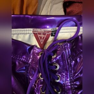 NWOT Toxic Vision Electric Purple Bullet Pants